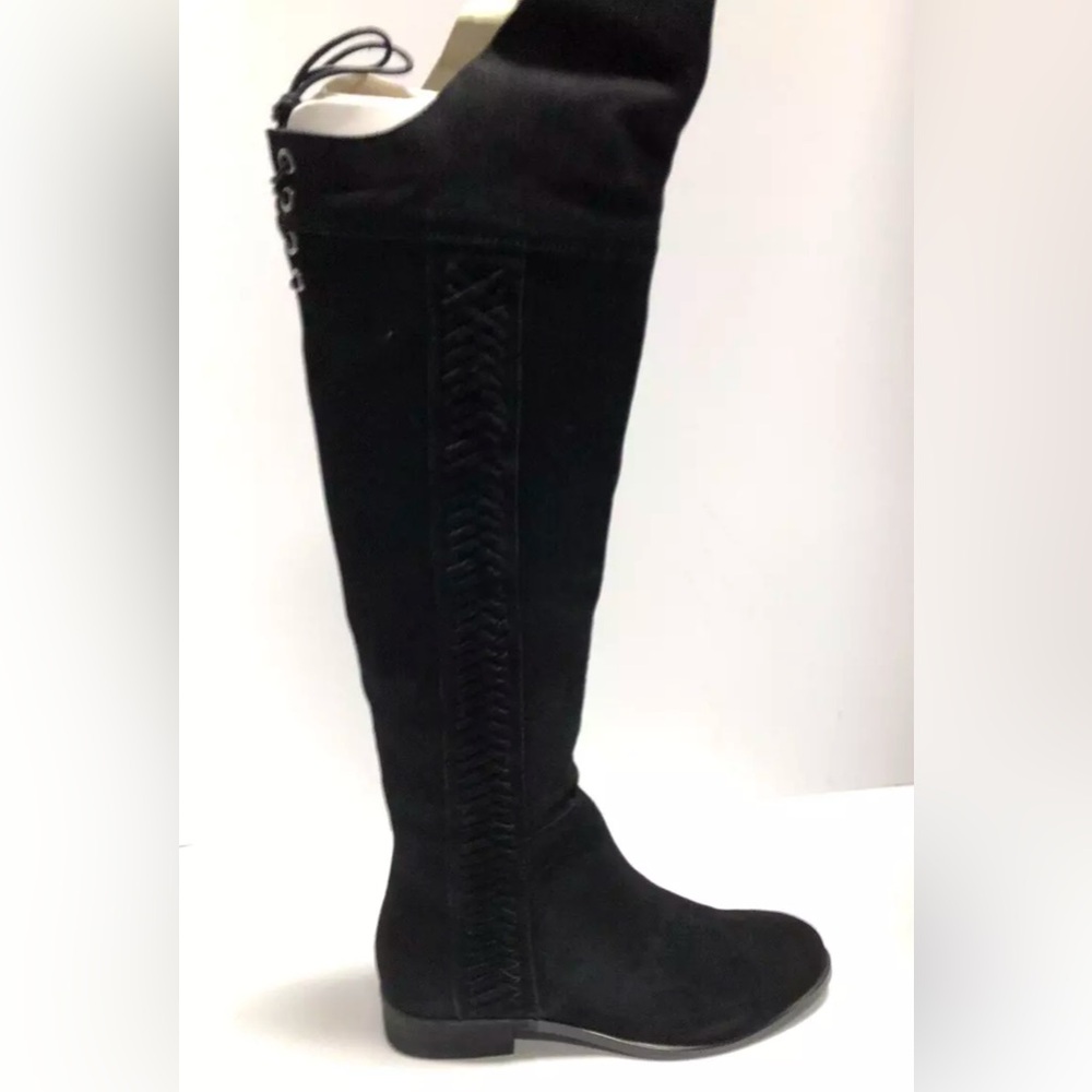 Sbicca Black Knee-High Heeled Boots